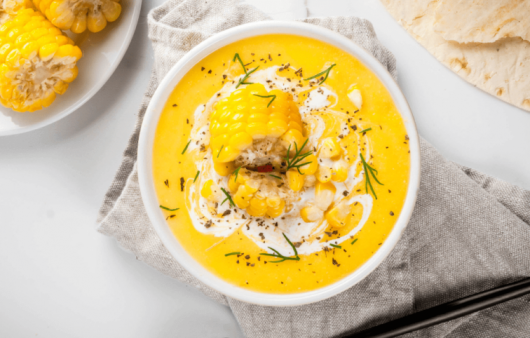 American Corn Soup Maissuppe