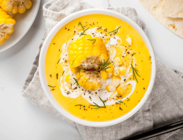American Corn Soup Maissuppe