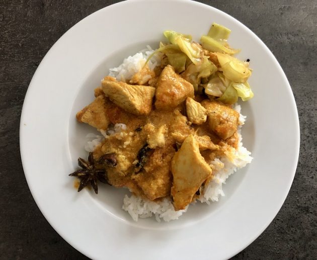Einfaches Chicken Curry Rezept