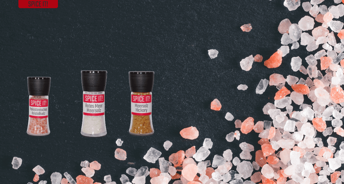 Von Meersalz, Kristallsalz undsoweiter – jedes Salz ist anders